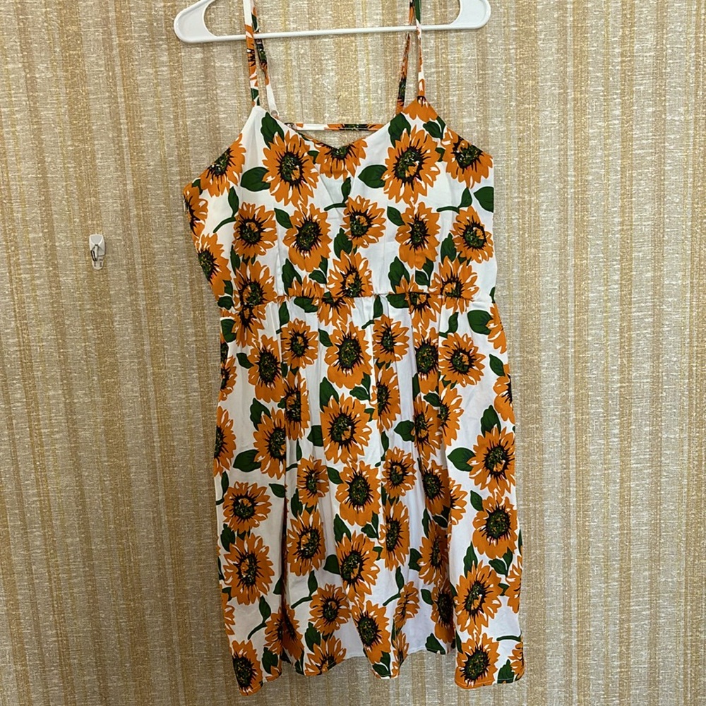 Handmade Sunflower Sundress